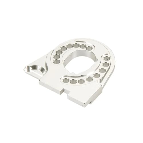 QOAKSDY RC-Cars-Upgrade Teile Für TRX4 Für Defender Für Bronco 1/10 Motor Halterung Befestigt Kühlkörper RC Crawler Auto Modell Upgrade Teile(Silver) von QOAKSDY