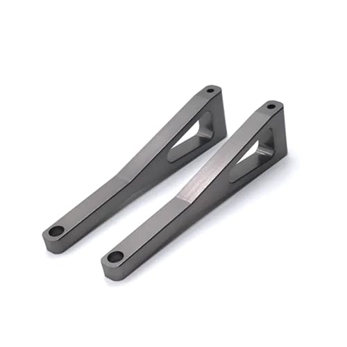 QOAKSDY RC-Cars-Upgrade Teile Für WLtoys 1/10 104009 1/12 12401 12402-A 12403 12404 12409 RC Metall Upgrade Refit Hinten Oberen Schaukel Arm Änderung Zubehör(Gray) von QOAKSDY