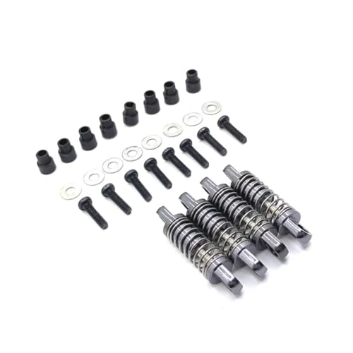 QOAKSDY RC-Cars-Upgrade Teile Für WLtoys 1/28 284131 K969 K979 K989 K999 P929 P939 RC Metall Upgrade Stoßdämpfer Modifizierte Teile(Gray) von QOAKSDY