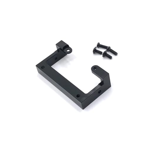 QOAKSDY RC-Cars-Upgrade Teile Für WPL C14 C24 C24-1 C34 B14 B24 B16 B36 Metall Stoßfänger Halterung RC Upgrade Änderung Zubehör(Black) von QOAKSDY