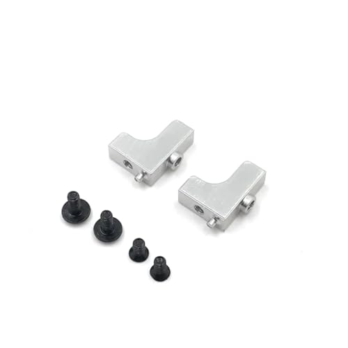 QOAKSDY RC-Cars-Upgrade Teile Für Wltoys 1/14 144010 144001 144002 1/12 124016 124017 124018 124019 RC Auto Teile Metall Upgrade Montieren Modifizierte(Silver) von QOAKSDY