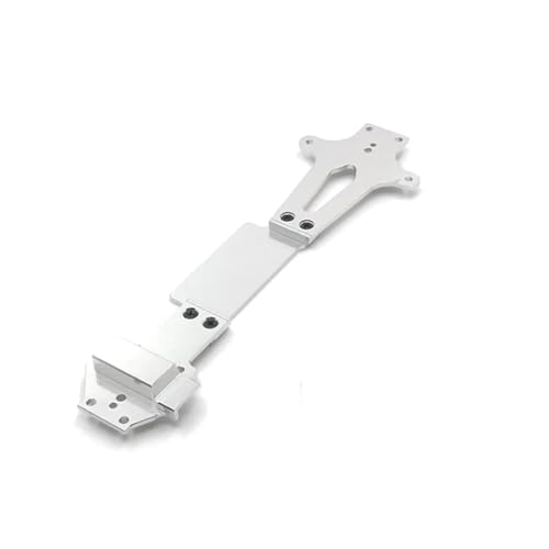 QOAKSDY RC-Cars-Upgrade Teile Für Wltoys 1/14 144010 144002 144001 RC Metall Upgrades Teile Zubehör Refit Zweite Bodenplatte(White) von QOAKSDY