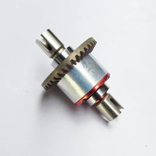 QOAKSDY RC-Cars-Upgrade Teile Für Wltoys 144001 124019 124018 2Pcs RC Auto Voll Metall Differential Getriebe Upgrade Teile Modifikation Zubehör(1pcs) von QOAKSDY