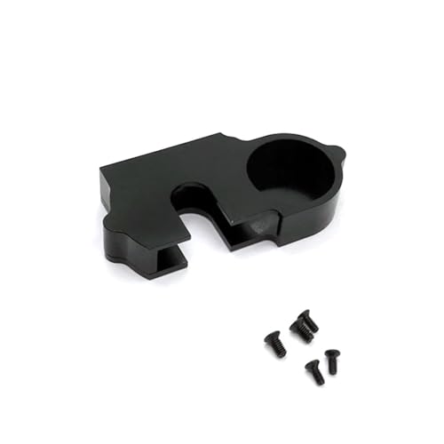 QOAKSDY RC-Cars-Upgrade Teile Für Wltoys 144001 144002 144010 124007 124016 124017 124018 124019 RC Auto Upgrade Teile Metall Untersetzungsgetriebe Abdeckung Ersatzteile(Black) von QOAKSDY