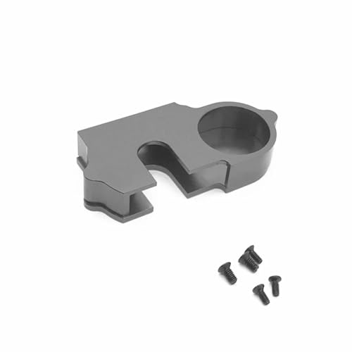 QOAKSDY RC-Cars-Upgrade Teile Für Wltoys 144001 144002 144010 124007 124016 124017 124018 124019 RC Auto Upgrade Teile Metall Untersetzungsgetriebe Abdeckung Ersatzteile(Gray) von QOAKSDY