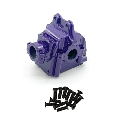 QOAKSDY RC-Cars-Upgrade Teile Für Wltoys 144001 144002 144010 124016 124017 124018 124019 RC Metall Getriebe Shell Differential Gehäuse Box Upgrades Teile(Purple,1pcs) von QOAKSDY