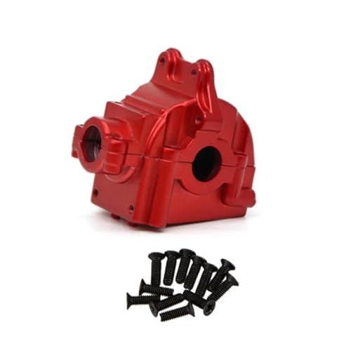 QOAKSDY RC-Cars-Upgrade Teile Für Wltoys 144001 144002 144010 124016 124017 124018 124019 RC Metall Getriebe Shell Differential Gehäuse Box Upgrades Teile(Red,1pcs) von QOAKSDY
