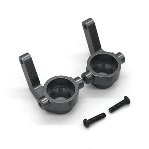 QOAKSDY RC-Cars-Upgrade Teile Für ZD Für Racing DBX-10 10427S 9106S 1:10 RC Fernbedienung Auto Wüste Off-Road Fahrzeug Metall Upgrade Zubehör Lenkung Tasse 7186(Gray) von QOAKSDY