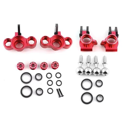 QOAKSDY RC Teile Für Arrma Für KRATON Für Outcast Für BLX 6S V5 1/8 RC-Auto-Upgrades, Teile, Zubehör, Metall, Vordere Lenkschale, Hinterer Radträger von QOAKSDY