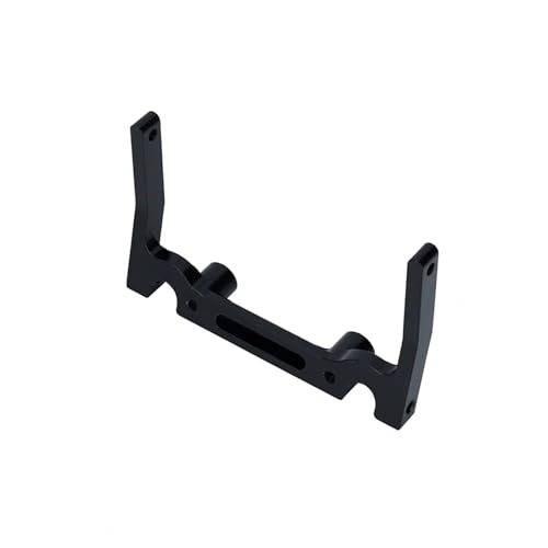 QOAKSDY RC Teile Für Axial Für SCX10 1/10 Kettenauto-Upgrade-Teile 1 Stück RC-Auto-Elektronikkasten-Montagebalken CNC-Aluminiumlegierungsmaterial(Black) von QOAKSDY