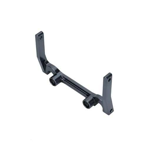 QOAKSDY RC Teile Für Axial Für SCX10 1/10 Kettenauto-Upgrade-Teile 1 Stück RC-Auto-Elektronikkasten-Montagebalken CNC-Aluminiumlegierungsmaterial(Gray) von QOAKSDY