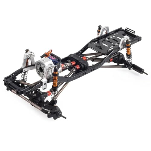 QOAKSDY RC Teile Für Axial Für SCX10 90046 Metall Für Fahrgestellrahmen Mit Präfix Single 2 Für Geschwindigkeitsübertragung Für 1/10 RC Crawler Car QOAKSDY RC Teile Für Axial Für SCX10 90046 Metall Für Fahrgestellrahmen Mit Präfix Single 2 Für Geschwindigkeitsübertragung Für 1/10 RC Crawler Car von QOAKSDY