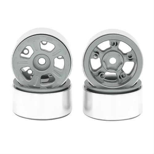 QOAKSDY RC Teile Für Axial Für SCX24 AX24 Für FCX24 Enduro24 Für TRX4M 1/24 1/18 RC Crawler Car, 4 Stück 1,0 Zoll Metallfelgen Upgrade-Teile QOAKSDY RC Teile Für Axial Für SCX24 AX24 Für FCX24 Enduro24 Für TRX4M 1/24 1/18 RC Crawler Car, 4 Stück 1,0 Zoll Metallfelgen Upgrade-Teile von QOAKSDY