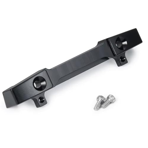 QOAKSDY RC Teile Für Axial Für SCX24 Für Deadbolt 90081 1/24 RC Crawler Auto Für Modell Upgrade Teile Metall Vorne Hinten Stoßstange(Rear) von QOAKSDY