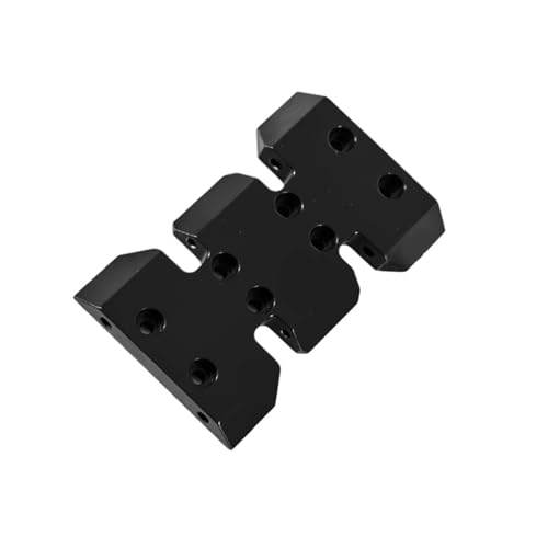 QOAKSDY RC Teile Für Axial Scx10 Upgrades Teile Aluminiumlegierung Unterer Schwerpunkt Übersetzung Unterfahrschutz RC Autozubehör(Black) von QOAKSDY