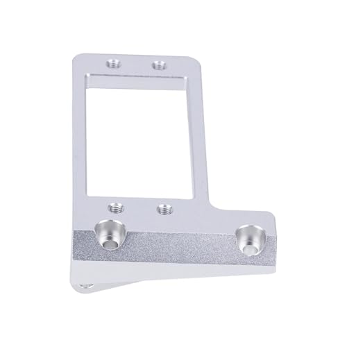 QOAKSDY RC Teile Für Capra F9 Offset-Achse Für Chassis-Upgrade-Teile. 1 Stück Aluminiumlegierung BTA-Servohalterung Mit Niedrigem Schwerpunkt, 1/10 RC-Auto(Silver) von QOAKSDY