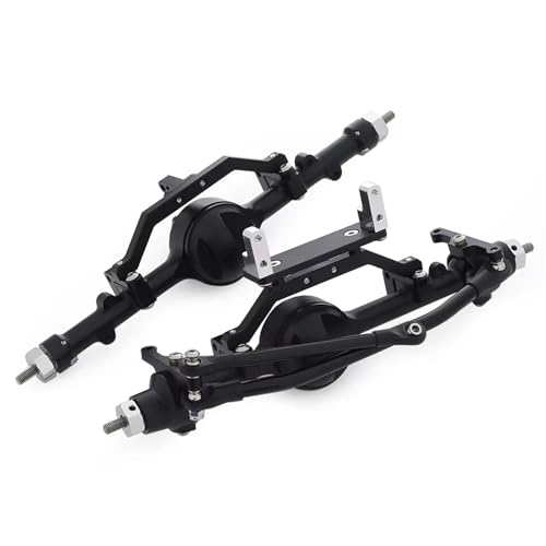 QOAKSDY RC Teile Für Gelande II TF2 D110 Für Yota II CNC-Aluminiumlegierung D90 Vorder- Und Hinterachsen Set Für 1/10 RC Crawler Upgrade-Teile(Rear and Front) von QOAKSDY