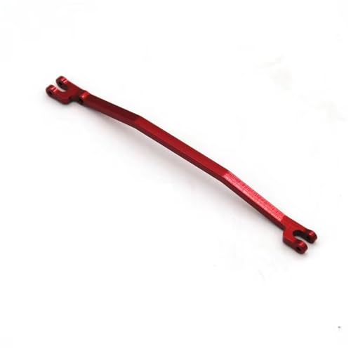 QOAKSDY RC Teile Für Kyosho Für MINI-Z 4X4 Für Jimny Für Hynix Fernbedienungsauto Für Kleine Für Klettern Metallzubehör Lenkstange(Red) von QOAKSDY