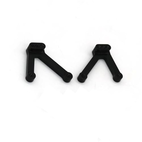 QOAKSDY RC Teile Für Kyosho Für MINI-Z 4X4 Für Jimny Für Hynix Für Kleine Für Klettern Ferngesteuertes Auto-Hinterradstoßdämpfer-Halterungszubehör(Black) von QOAKSDY
