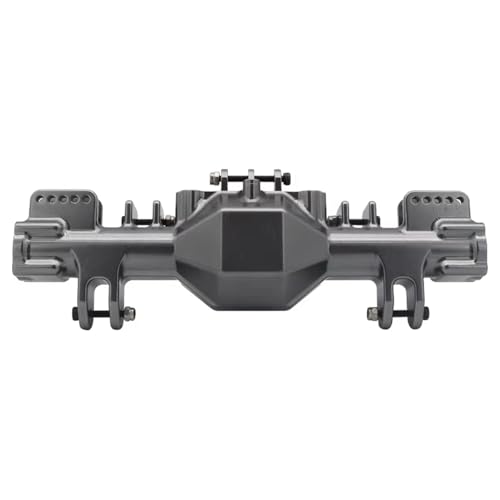 QOAKSDY RC Teile Für Losi Für LMT 1/8 RC Auto Für Monster Truck DIY Upgrade Teile Aluminiumlegierung Vorder-Hinterachsgehäuse(Gray) von QOAKSDY