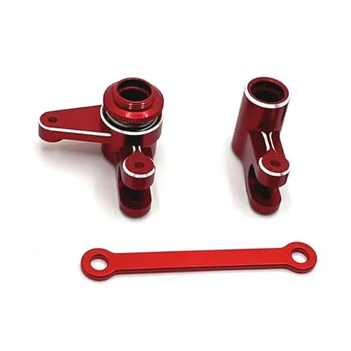 QOAKSDY RC Teile Für MJX 10208 Für Monster 1/10 RC Auto Lenkung Komponente Servo Stange Set Upgrade Teile von QOAKSDY