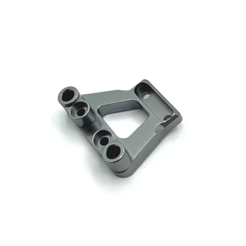 QOAKSDY RC Teile Für MJX Für Hyper Für Go 14209 14210, Metall-Frontstützrahmen, Stützhalterung, 1/14 RC-Car-Upgrade-Teile-Zubehör(Gray) von QOAKSDY