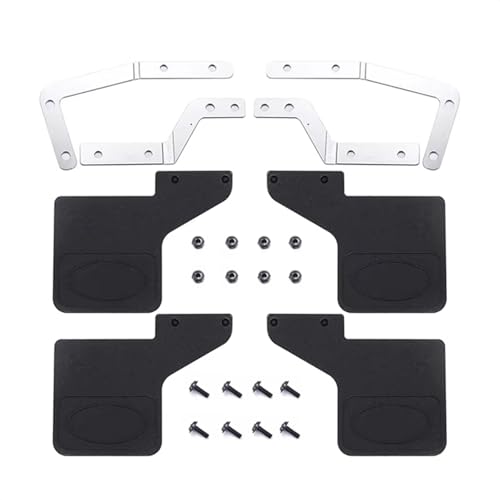 QOAKSDY RC Teile Für MN D90 D91 Für MN99S Für MN99S 1/12 RC-Auto-Upgrades, Teile, Zubehör, Gummi-Kotflügel Vorn Und Hinten, Schmutzfänger von QOAKSDY