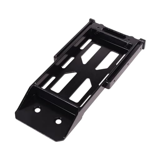 QOAKSDY RC Teile Für MN Für MN128 Für MN86 G500, Batteriefach Aus Aluminiumlegierung, Fest Für Sitz-Upgrade-Teile, 1/12 Fernbedienungsauto(Black) von QOAKSDY