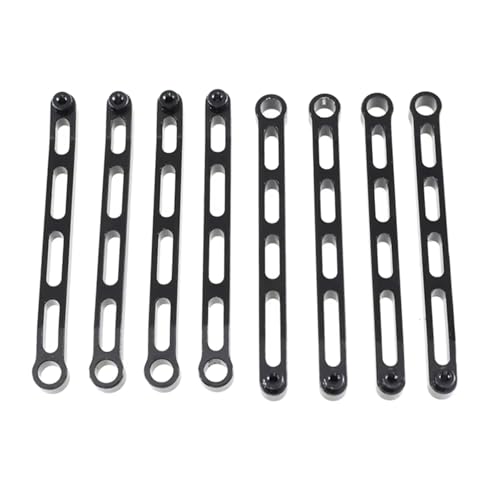 QOAKSDY RC Teile Für MN78 Für MN82 1/12 RC-Auto-Upgrade-Zubehör, Aluminiumlegierung Für Chassis-Befestigungsstangen-Kit von QOAKSDY