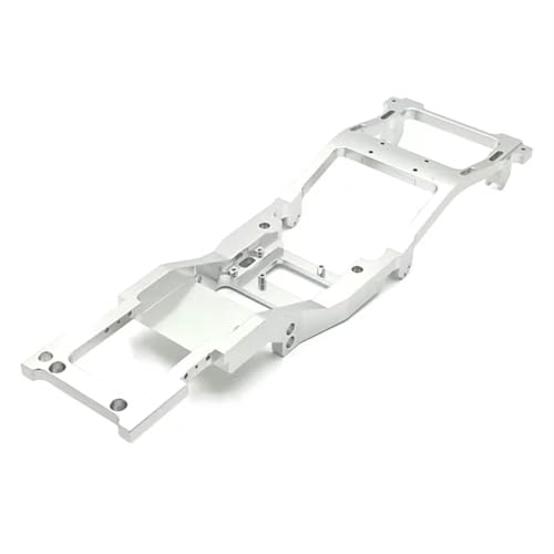 QOAKSDY RC Teile Für MN82 LC79 Metall-RC-Auto Für Chassis-Rahmen 1/12 RC-Auto-Upgrade-Teile Ersatz-Ersatzzubehör(Silver) von QOAKSDY