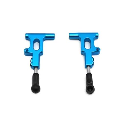 QOAKSDY RC Teile Für TRF416 1/10 RC-Auto-Tuning-Teilezubehör, 2er-Pack, Vordere Obere Metallaufhängung Für Schwinge von QOAKSDY