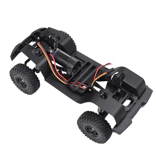 QOAKSDY RC Teile Für TRX4-M Für Bronco Für Defender 155 Mm 6,10 Zoll Radstand Montierter Rahmen Für Chassis Vorne Hinterachsen Getriebe 1/18 Rc Crawler von QOAKSDY