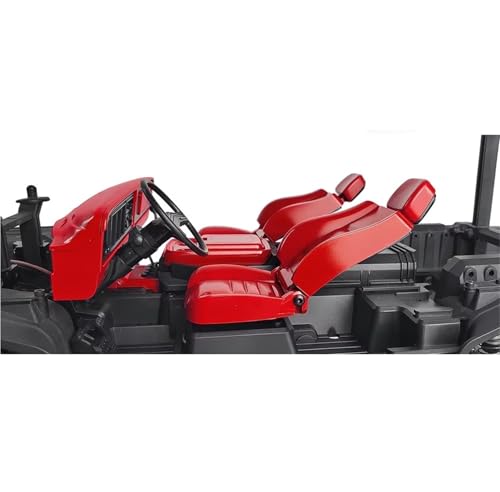 QOAKSDY RC Teile Für Trx4 Für Bronco 1/10 Rc Crawler Auto-Modifikationsteile, Innensimulation, Zentrale Steuerung Für Sitz/Innenausstattung/Armaturenbrett(Red) von QOAKSDY