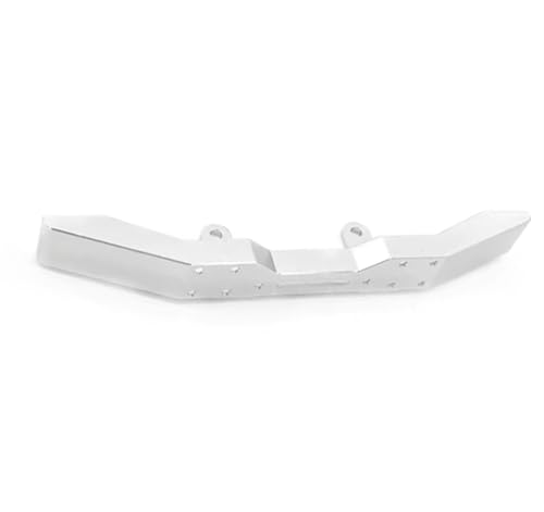 QOAKSDY RC Teile Für WPL B14 B24 B16 B36 Für JJRC Q60 Q61 Q62 1/16 RC Auto Upgrade Teile Zubehör Metall Frontstoßstange Mit Abschlepphaken(Silver) von QOAKSDY