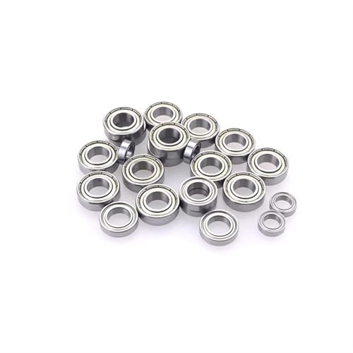 QOAKSDY RC Teile Für ZD Für Racing 08423 08425 08426 08427 9020 9072 9116 9203 14-teiliges Metallkugellager 8109 1/8 RC-Auto-Upgrade-Teile von QOAKSDY