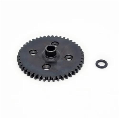 QOAKSDY RC Teile Für ZD Für Racing EX-07 1/7 RC Auto Upgrade Teile Ersatz Zubehör Metall 44T Center Diff Stirnrad 8558 von QOAKSDY