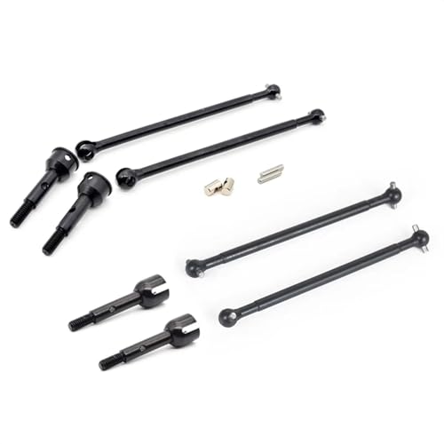 QOAKSDY RC Teile Für ZD Für Racing Für DBX-10 1/10 RC-Auto-Tuning-Teile, Ersatzzubehör, Metall, Vordere Und Hintere Antriebswelle, CVD-Antriebswelle QOAKSDY RC Teile Für ZD Für Racing Für DBX-10 1/10 RC-Auto-Tuning-Teile, Ersatzzubehör, Metall, Vordere Und Hintere Antriebswelle, CVD-Antriebswelle von QOAKSDY