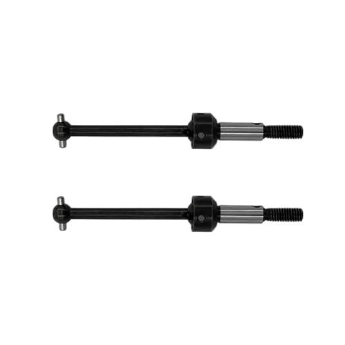 QOAKSDY RC Teile Kompatibel Mit 3RACING Für Sakura Für XIS Für NU 44mm Stahl CVD Antriebswelle RC Auto Upgrade Teile Zubehör(2pcs) von QOAKSDY