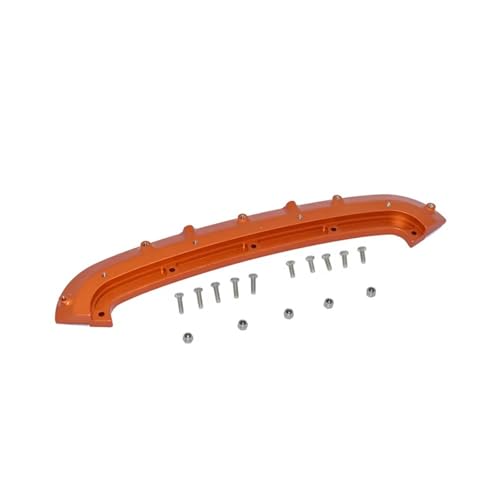 QOAKSDY RC Teile Kompatibel Mit ARRMA Für Limitless Für Infraction Für Felony 6S Für BLX 1/7 RC Auto Für Chassis Frontstoßstange Splitterhalterung Fest Für Sitz(Orange) von QOAKSDY