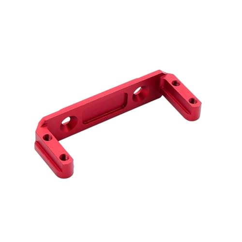 QOAKSDY RC Teile Kompatibel Mit Axial Für Capra Für UTB10 Für Vanquish F9 Für SCX10 III Portalachse 4WD Cheater Rigs Upgrades 1/10 RC Crawler Servohalterung(Red) von QOAKSDY