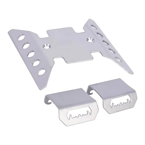 QOAKSDY RC Teile Kompatibel Mit Axial Für SCX10 1/10 RC Autoteil RC Autozubehör Ersatzteile Metall Verschleißfeste Panzerung(Set) von QOAKSDY