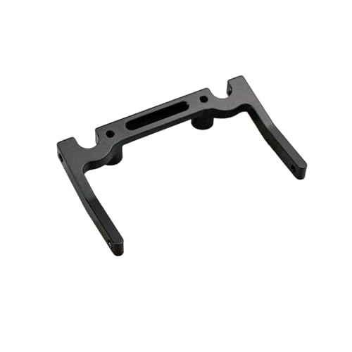 QOAKSDY RC Teile Kompatibel Mit Axial Für SCX10 1/10 RC Crawler Auto Aluminium Elektronische Box Balken Montieren Upgrade Teile Zubehör(Black) von QOAKSDY