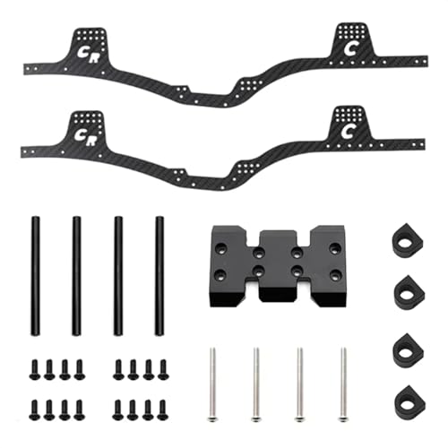 QOAKSDY RC Teile Kompatibel Mit Axial Für SCX10 1/10 RC Crawler Auto Upgrade Teile Rahmen Schiene Unterfahrschutz Körper Post Mount Kit QOAKSDY RC Teile Kompatibel Mit Axial Für SCX10 1/10 RC Crawler Auto Upgrade Teile Rahmen Schiene Unterfahrschutz Körper Post Mount Kit von QOAKSDY