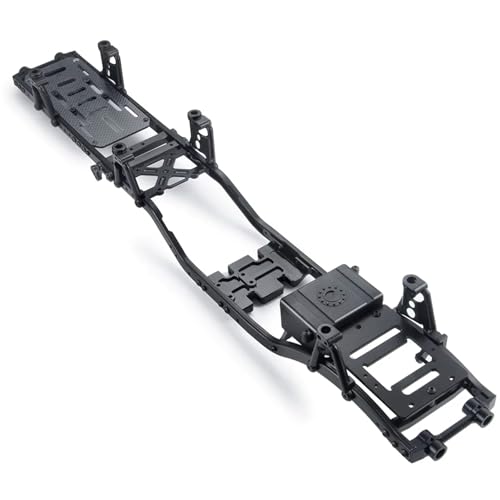 QOAKSDY RC Teile Kompatibel Mit Axial Für SCX10 90046 90047 90027 90028 Upgrade-Teile 6x6 Metall Und ABS 1/10 RC Karosserie Für Fahrgestellrahmen von QOAKSDY