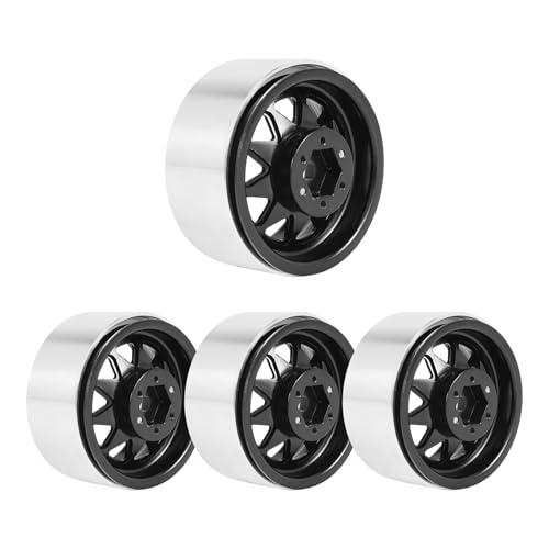 QOAKSDY RC Teile Kompatibel Mit Axial Für SCX10 90046 Für TRX4 D90 1/10 RC Crawler Upgrade-Teile 4 STK 1,9 Metall Beadlock Radnabenfelge QOAKSDY RC Teile Kompatibel Mit Axial Für SCX10 90046 Für TRX4 D90 1/10 RC Crawler Upgrade-Teile 4 STK 1,9 Metall Beadlock Radnabenfelge von QOAKSDY