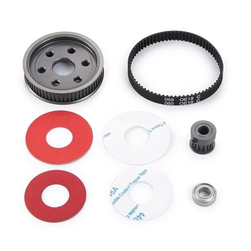 QOAKSDY RC Teile Kompatibel Mit Axial Für SCX10 Für SCX10II 90046 1/10 RC Crawler Autoteile 5,0 Mm Motorgetriebe Riemenantrieb Getriebesystem QOAKSDY RC Teile Kompatibel Mit Axial Für SCX10 Für SCX10II 90046 1/10 RC Crawler Autoteile 5,0 Mm Motorgetriebe Riemenantrieb Getriebesystem von QOAKSDY