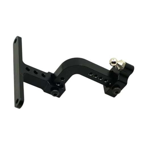 QOAKSDY RC Teile Kompatibel Mit Axial Für SCX10 Für Wraith Für TRX4 D90 Metall-Anhängerhaken Verstellbarer Anhängerkupplungsempfänger Abschlepphaken 1/10 RC Crawler Auto von QOAKSDY