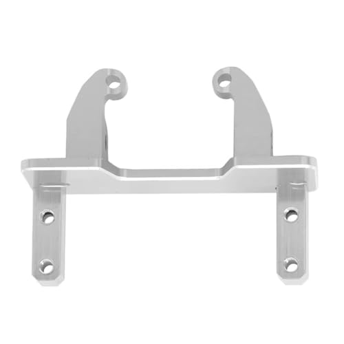 QOAKSDY RC Teile Kompatibel Mit Axial Für SCX10 II 90046 AR44 MN999 Metall-Upgrade-Teile Achse Servohalterung Basisständer Für 1/10 RC Crawler(Silver) von QOAKSDY