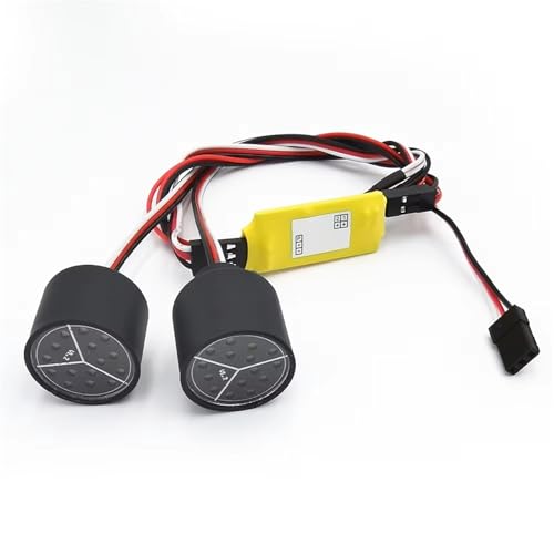 QOAKSDY RC Teile Kompatibel Mit Axial Für SCX10 III AXI03007 Für Wrangler AXI03006 Für Gladiator 1/10 RC Auto Dekoration Teile Frontlicht QOAKSDY RC Teile Kompatibel Mit Axial Für SCX10 III AXI03007 Für Wrangler AXI03006 Für Gladiator 1/10 RC Auto Dekoration Teile Frontlicht von QOAKSDY