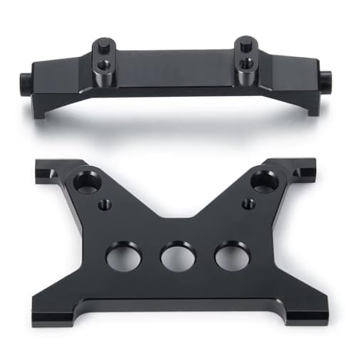 QOAKSDY RC Teile Kompatibel Mit Axial Für SCX10 III Für Gladiator Für Basis Für Camp AXI03027 1/10 RC Autozubehör Aluminiumlegierung Batteriemontageplatte von QOAKSDY